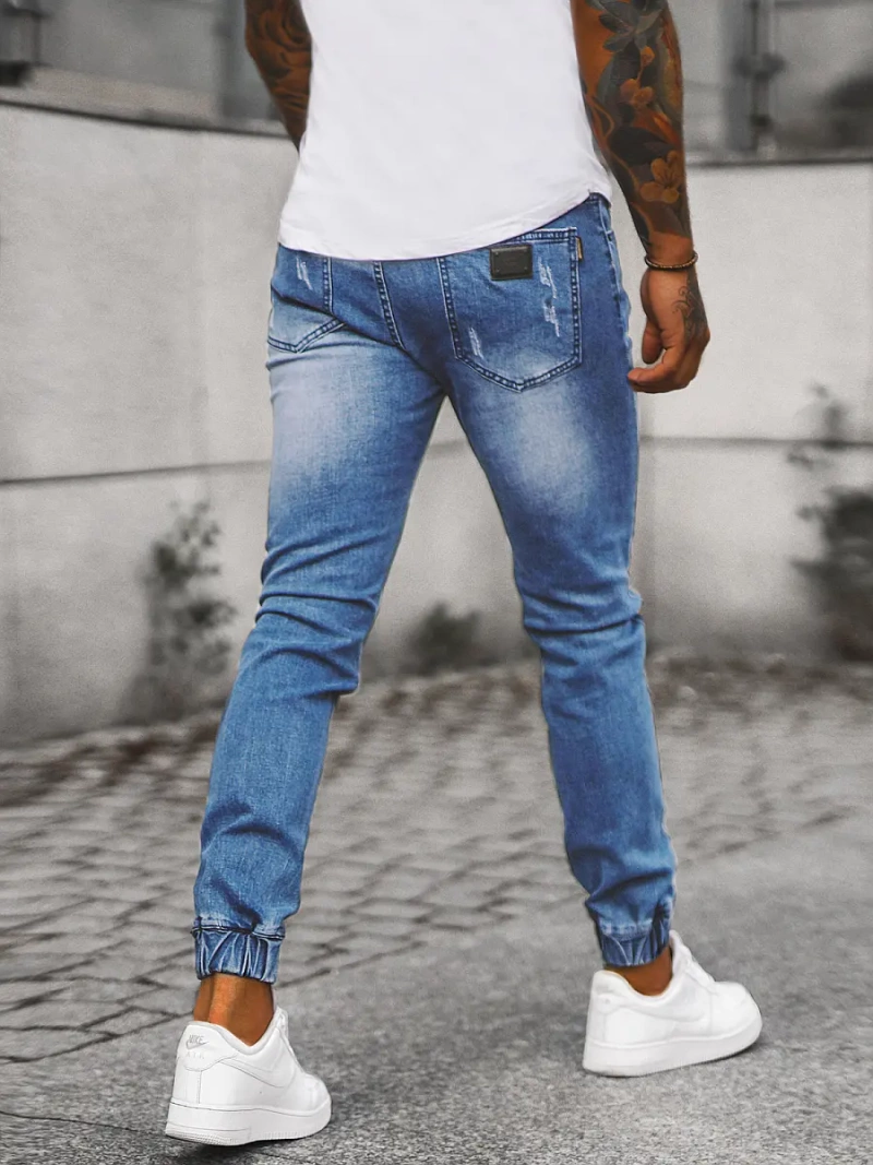 Mėlyni vvyriškos jogger kelnės OZONEE NB/MP0065/2B