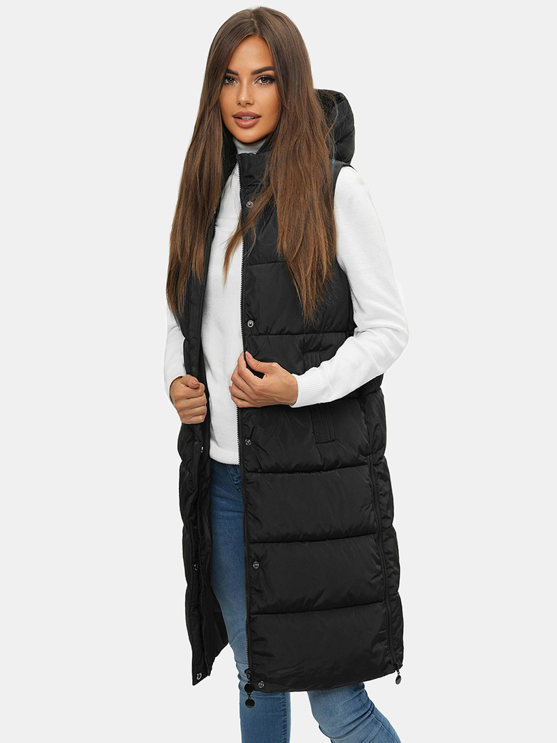 Juoda moteriška liemenė OZONEE O/H909/1