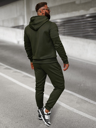 Rusvai žalsva vyriškas sportinis kostiumas OZONEE O/LN11760