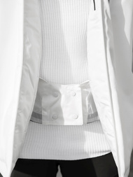 Žieminė Balta vyriška striukė OZONEE JS/HH011/45Z