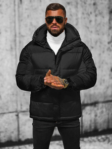 Juoda vyriška striukė OZONEE JS/31M5008