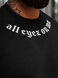 Juodas vyriškas džemperis OZONEE O/P2027Z