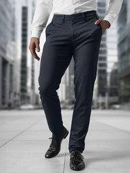 Granatiniai vyriškos chino kelnės OZONEE V/5100