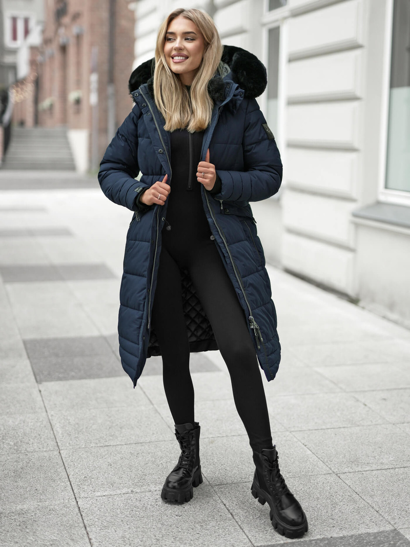 Granatinė moteriška striukė OZONEE O/W377