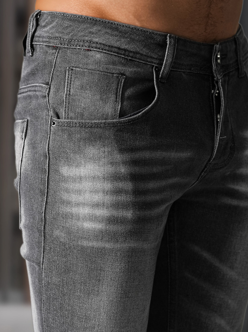 Grafitiniai vyriški džinsai OZONEE NB/MP0199GSZ