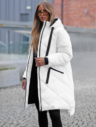 Baltas moteriška striukė OZONEE JS/5M3168/281Z