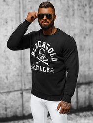 Juodas vyriškas džemperis OZONEE NB/MF2013