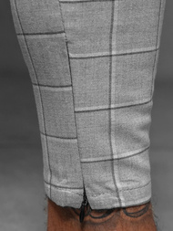 Pilkos vyriškos chino kelnės OZONEE DJ/550172