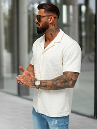 Pieno spalvos vyriški marškiniai trumpomis rankovėmis OZONEE O/B2258