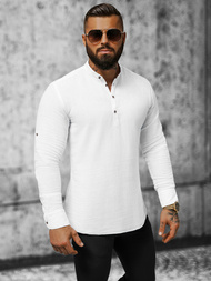 Balti vyriški marškiniai OZONEE O/V31