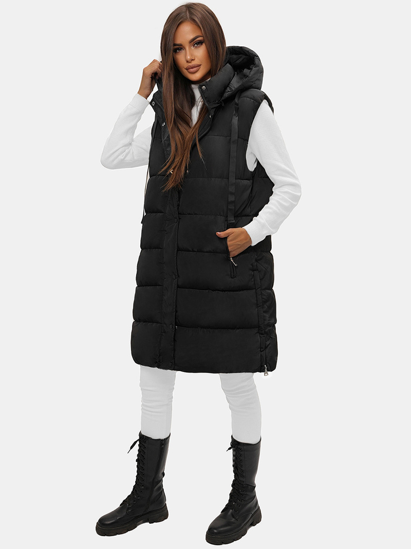 Juoda moteriška liemenė OZONEE O/81276