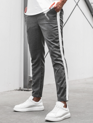  Grafitinės vyriškos chino kelnės OZONEE DJ/5529Z