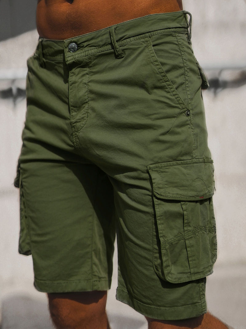 Žalii vyriški chino šortai OZONEE T/XX160086/3