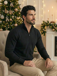 Tamsiai vyriškas megztinis OZONEE NB/MM6004/4Z