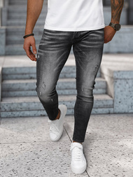 Juodai vyriški džinsai OZONEE NB/MP0070N