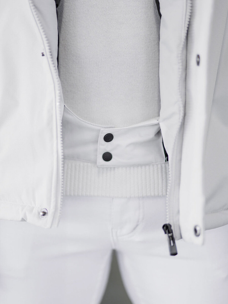 Šviesiai-pilkas vyriška žieminė striukė OZONEE JS/91M9906/280