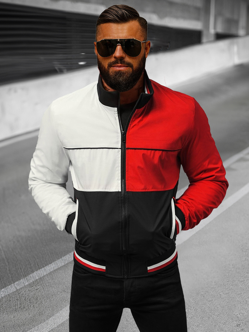 Juoda vyriška striukė OZONEE JS/84M3003/392