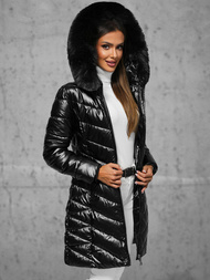 Juoda moteriška striukė OZONEE JS/16M9100/392