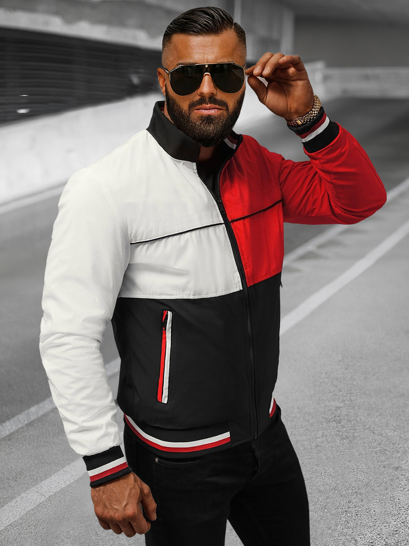 Juoda vyriška striukė OZONEE JS/84M3003/392