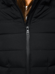 Juoda moteriška striukė OZONEE O/M201/1