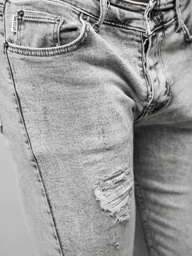 Pilki vyriški džinsai OZONEE O/2358/2