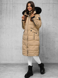 Smėlinis moteriška striukė OZONEE O/W377