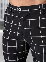 Juoda Vyriškos Chino Kelnės OZONEE O/P4009Z