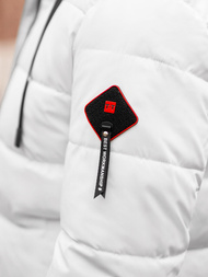 Baltas vyriška žieminė striukė OZONEE JS/31M5031/281Z