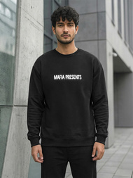 Juodas vyriškas džemperis OZONEE JS/65B3919/3Z