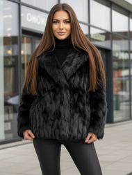 Juoda moteriška striukė OZONEE JS/11Z8261Z