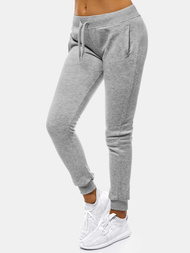 Pilkos moteriškos sportinės kelnės OZONEE JS/CK01