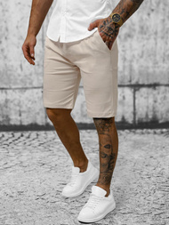 Smėliniai vyriški chino šortai OZONEE O/P4052