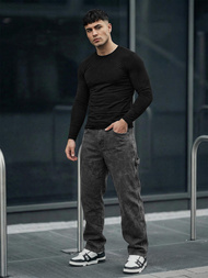 Grafitiniai vyriški džinsai OZONEE O/KK2828/5Z