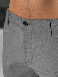 Tamsiai-pilkos vyriški chino šortai OZONEE DJ/4400