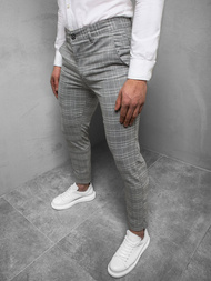  Pilkos vyriškos chino kelnės OZONEE DJ/5508