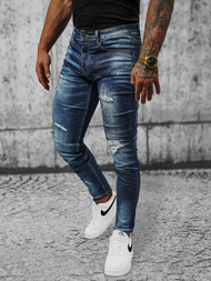 Tamsiai-mėlyni vyriški džinsai OZONEE NB/MP0170BS