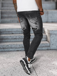 Juodai vyriški džinsai OZONEE NB/MP0152N