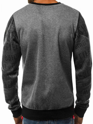 Grafitinis vyriškas džemperis OZONEE JS/DD236