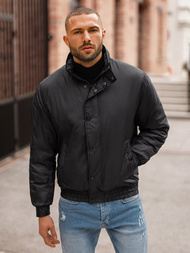 Juoda vyriška striukė OZONEE JS/5M3102/392Z