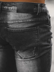 Juoda vyriški džinsai OZONEE NB/MP0126N