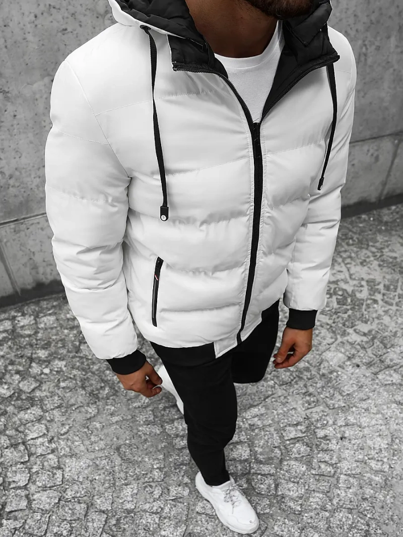 Balta Vyriška Striukė OZONEE JS/M761/281