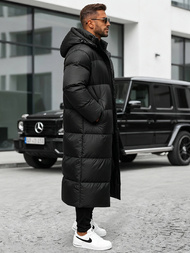 Juoda vyriška žieminė striukė OZONEE O/M3202Z