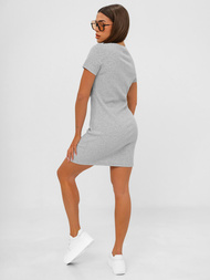 Pilka moteriška suknelė OZONEE JS/96T677/2