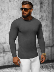 Grafitinis vyriškas megztinis OZONEE NB/MMB602/3Z