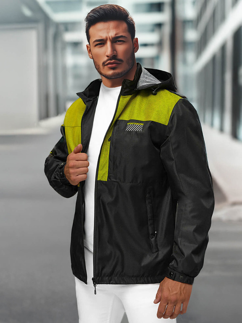 Juodi vyriška striukė OZONEE JS/22M311/392Z