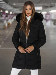 Juoda moteriška striukė OZONEE JS/16M9121/392Z