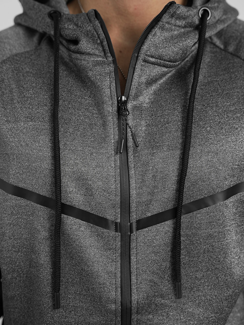 Grafitinis vyriškas sportinis kostiumas OZONEE JS/8C1966/5