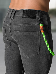 Grafitiniai vyriški džinsai OZONEE NB/MP0191G