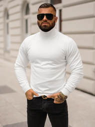 Baltas vyriškas megztinis OZONEE O/GM309