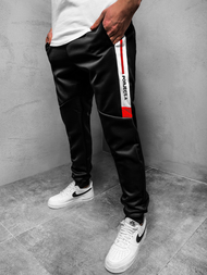 Juodos vyriškos sportinės kelnės OZONEE JS/AM117Z